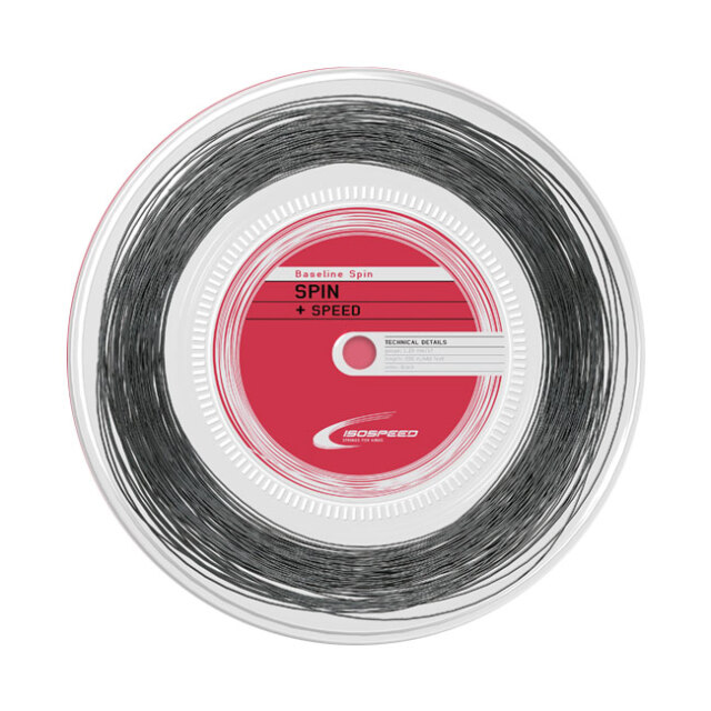 イソスピード ベースライン シリーズ(1.20／1.25／1.30／1.35mm) 200Mロール 硬式テニス ポリエステル ガット(Isospeed Baseline)200ｍ roll strings 4651637