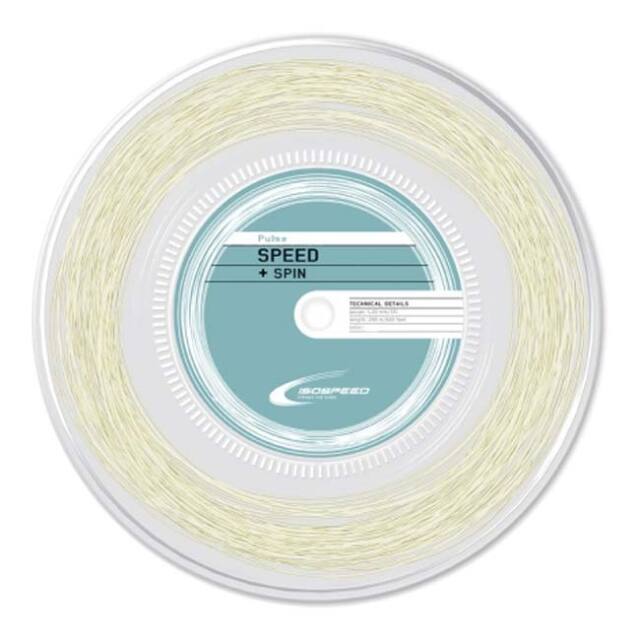 イソスピード(Isospeed) PULSE パルス 1.25mm／1.30mm 200Mロール 硬式テニス ポリエステルガット(25y12m)