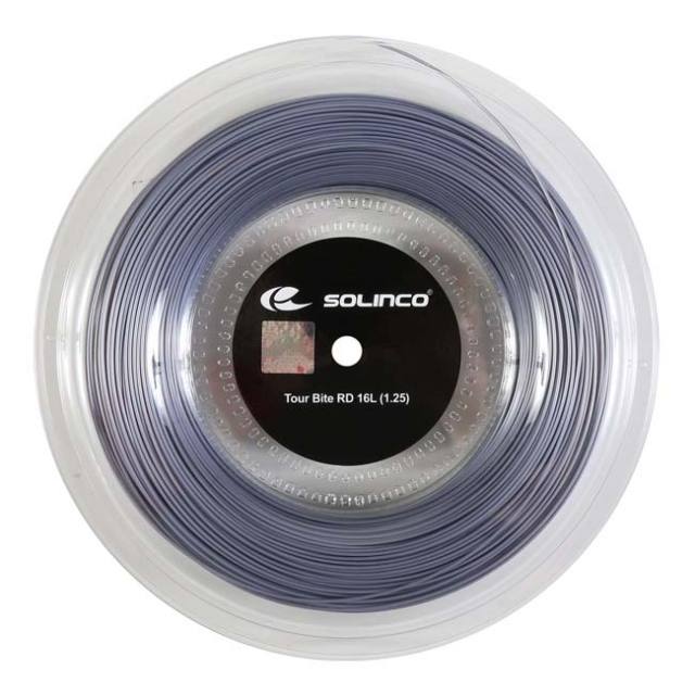 ソリンコ(SOLINCO) Tour Bite RD ツアーバイトラウンド (1.25／1.30ｍｍ) 200Mロール 硬式テニス ポリエステルガット SNR643／SNR644(24y12m)