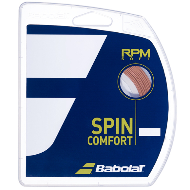 「単張パッケージ品」バボラ(Babolat) RPM SOFT RPMソフト (125／130) 硬式テニス モノフィラメント 241146-368 Rサンセット(21y10m)