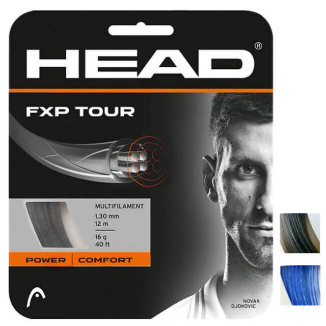 [単張パッケージ品]ヘッド(HEAD) FXP TOUR (エフエックスピー ツアー) (17／1.25mm 16／1.30mm) 硬式テニスストリングマルチフィラメントガット 281202(20y3m)