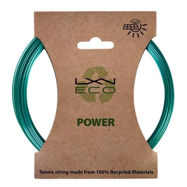 「単張パッケージ品」ルキシロン(Luxilon) ECO POWER エコパワー 125 SET 硬式テニス ポリエステルガット WR8309901125(23y3m)