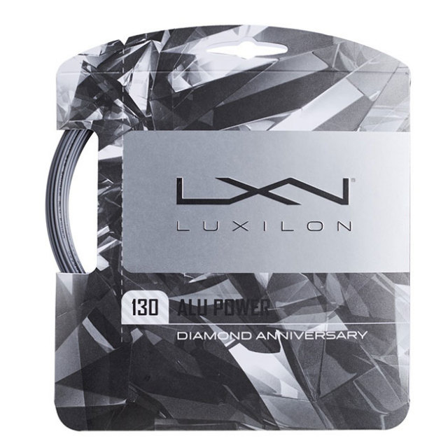 [単張パッケージ品]ルキシロン(Luxilon) アルパワー ALUPOWER ダイヤモンドアニバーサリー (130mm) 硬式テニス ポリエステルガット WR8301101001(20y10m)