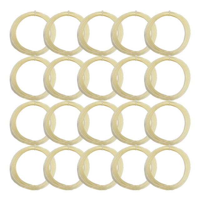 【マジッククーポン対象】 「20張りSet」「お試し12Mカット品」ゴーセン(Gosen) ウミシマ レイテックスタッチ 1.31mm ノンパッケージ 無印字 海島型モノフィラメントガット 硬式テニスガット (22y8m)