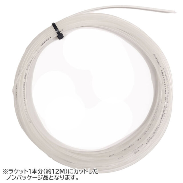 【10％OFFマジッククーポン対象】【お試し12Mカット品】ゴーセンAKパワー16 (1.29mm) 硬式テニスガット モノフィラメント(Gosen AK Power 16 String) TS712