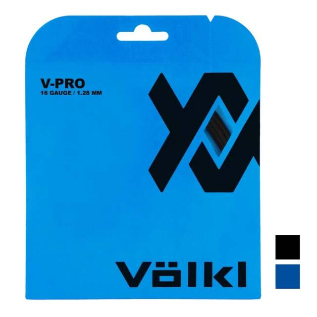 【単張パッケージ品】フォルクル(Volkl) V-PRO Vプロ (1.18mm／1.23mm／1.28mm) 硬式テニス ポリエステルガット(25y3m)