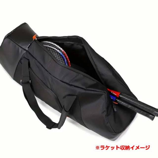 ラケット収納可】 大容量スポーツラケットバッグ デュアルバック