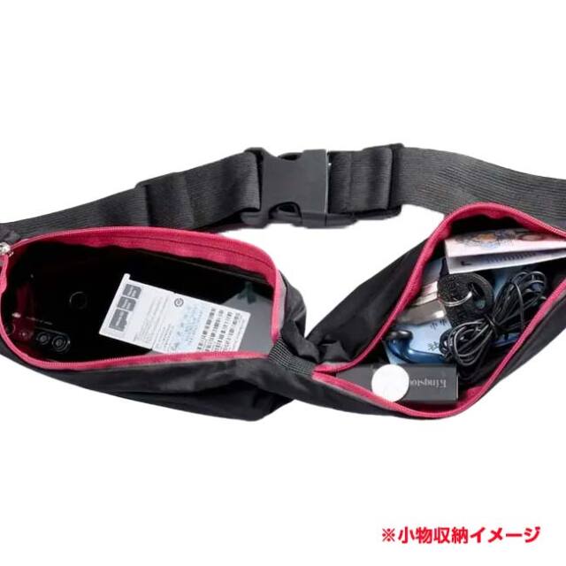 大切な貴重品をしっかり収納」「盗難防止」 ランニングポーチ スポーツ