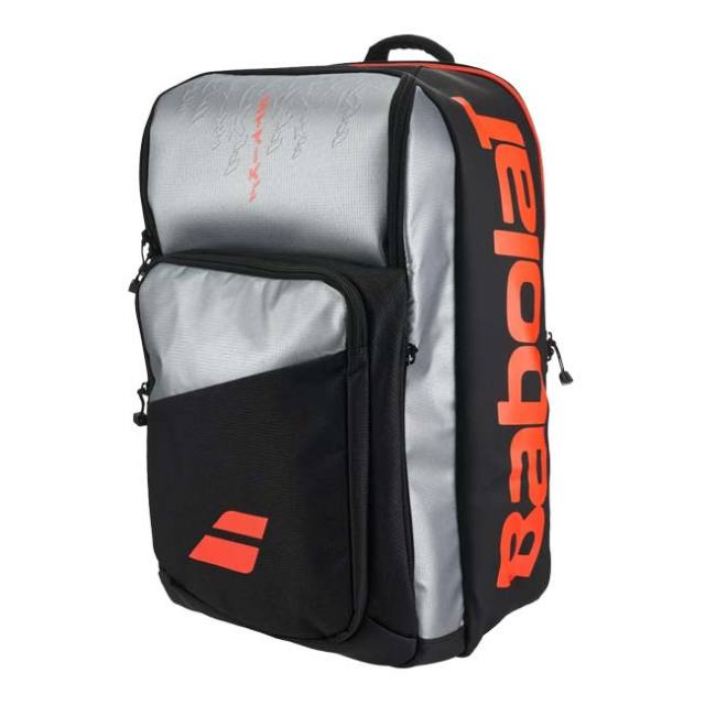 【ラケット収納可】バボラ(Babolat) 2025 PURE STRIKE ピュア ストライク 42L バックパック リュックサック テニスバッグ 753118-100 カーボングレー(25y9m)