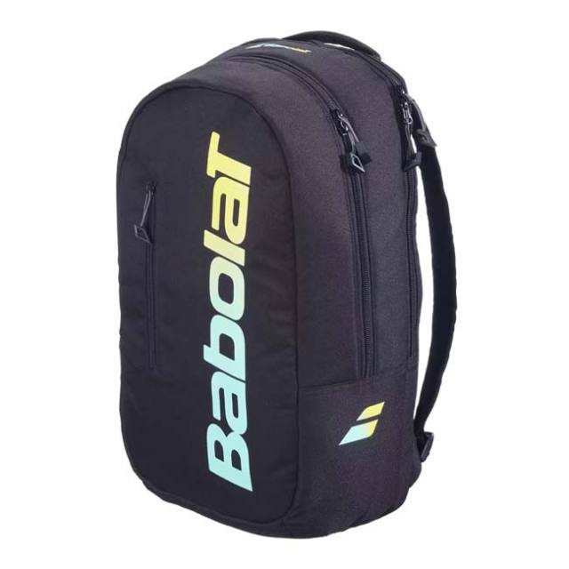 【パデルラケット／ピックルボールラケット収納可】バボラ(Babolat) 2025 Court Backpack Lite 25L コート バックパック ライト 759023-264 BK×マルチC(25y7m)