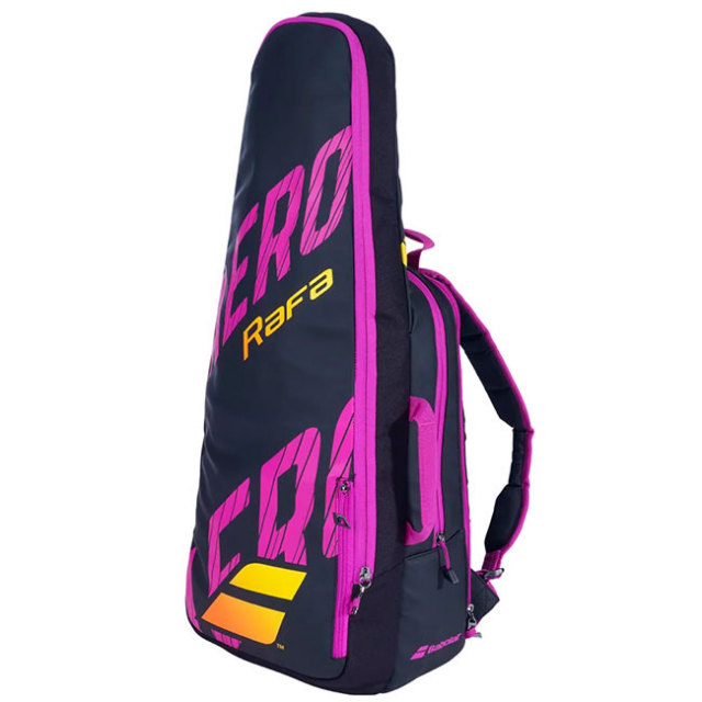 「ラファエル・ナダル」「ラケット収納可」バボラ(Babolat) 2021 PURE AERO ピュアアエロ RAFA バックパック リュックサック 753097363 BK×OG×PP