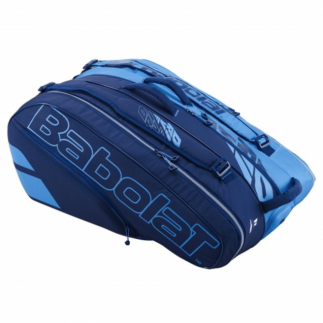 [１２本収納]バボラ(Babolat) ピュアドライブ RH×12 ラケットバッグ テニスバッグ 751207-136 ブルー(20y10m)