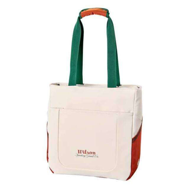 【ラケット収納可】ウィルソン(Wilson) 2026 ROLAND GARROS ローランギャロス 2026 テニストートバッグ WR8054401001 クリーム(26y2m)