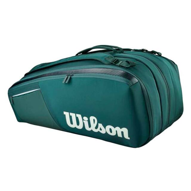 【１５本収納】ウィルソン(Wilson) 2026 BLADE ブレード ブレイド V10 15PK ラケットバッグ WR8056201001 グリーン(26y4m)