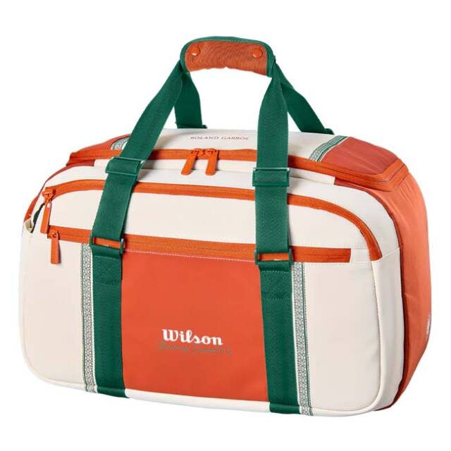 【ラケット収納可】ウィルソン(Wilson) 2026 ROLAND GARROS ローランギャロス 2026 スモールダッフル WR8052901001 クリーム(26y2m)