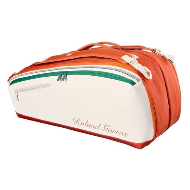 【９本収納】ウィルソン(Wilson) 2026 ROLAND GARROS ローランギャロス 2026 9PK ラケットバッグ テニスバッグ WR8052801001 クリーム(26y2m)