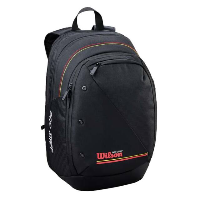 【ラケット収納可】ウィルソン(Wilson) 2026 PRO STAFF CLASSIC プロスタッフ クラシック バッグパック テニスバッグ WR8051901001 ブラック(26y1m)