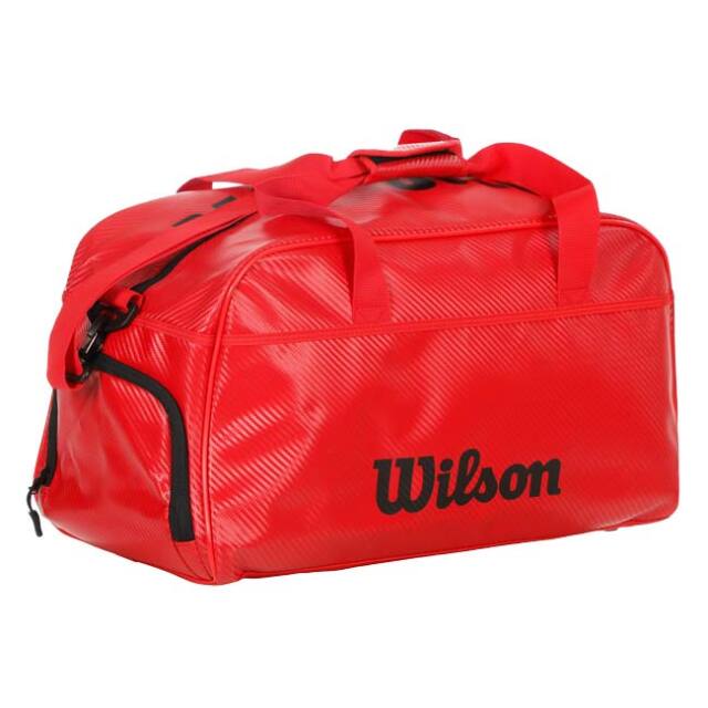 ウィルソン(Wilson) スモールダッフル スポーツバッグ テニスダッフル WR8051201001 レッド(26y1m)