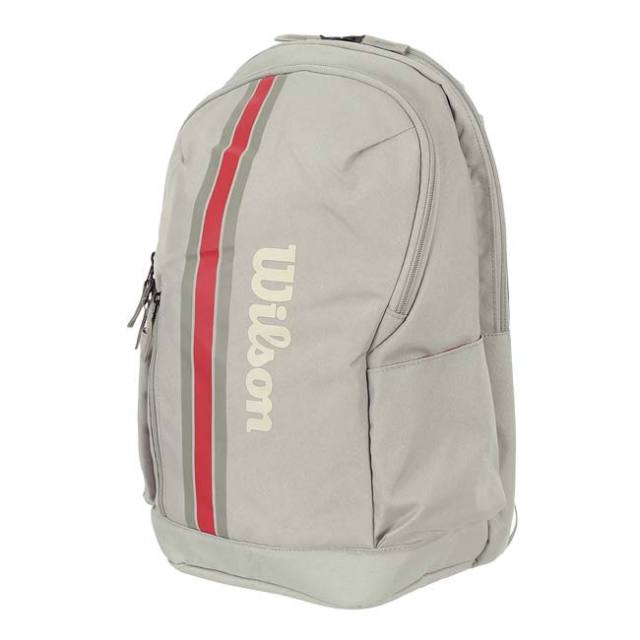 国内未発売モデル】【ラケット収納可】ウィルソン(Wilson) 2025 TEAM チーム バックパック リュックサック WR8040003001 オーツ(25y5m)