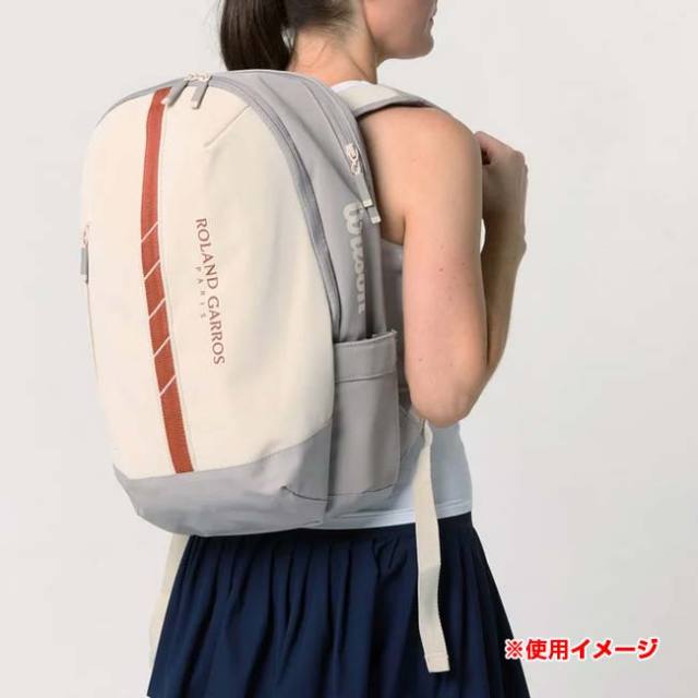 美品　wilson リュック　ローランギャロス　テニス 2025年モデル】ウイルソン（Wilson）テニスバッグ ローラン