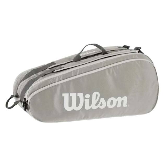 【１２本収納】ウィルソン(Wilson) TOUR ツアー 12 Pack ラケットバッグ テニスバッグ WR8022001001ストーン(25y1m)
