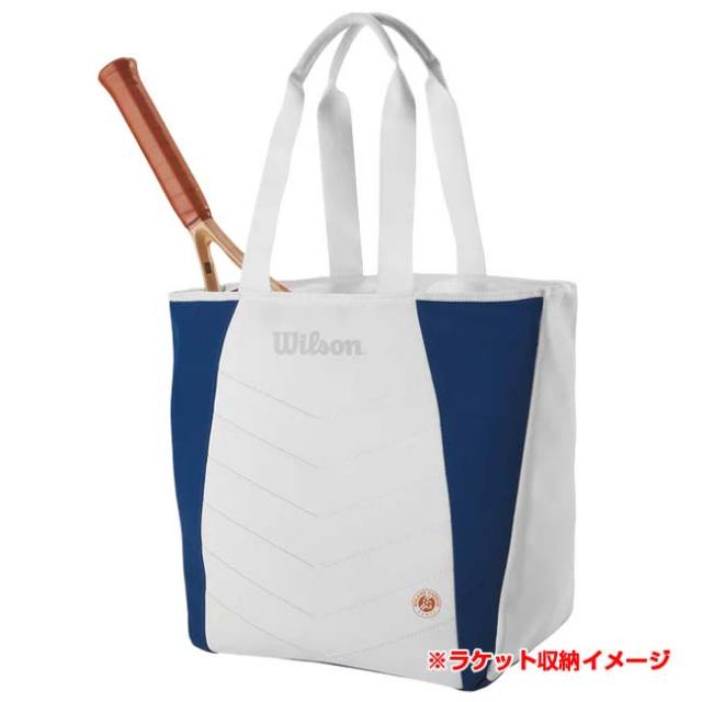 ラケット収納可」ウィルソン(Wilson) 2024 ローランギャロス トート 