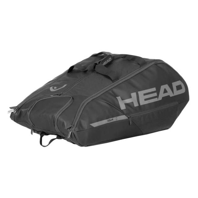 【海外限定モデル】【１２本収納】ヘッド(HEAD) TOUR TEAM ツアーチーム ラケットバッグ XL テニスバッグ 263104-BK ブラック(26y1m)