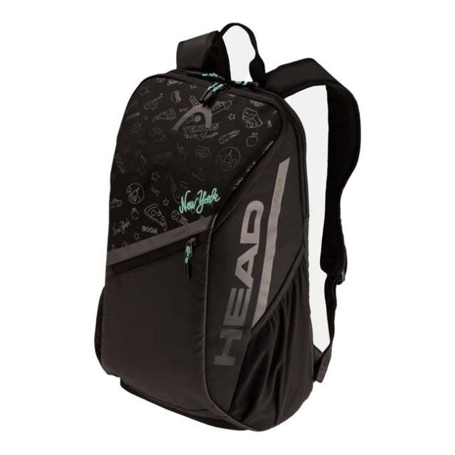 【限定モデル】【ラケット収納可】ヘッド(HEAD) 2025 TOUR ツアー NEON ネオン 25L バックパック リュックサック 261965ブラック×ブルー(25y9m)