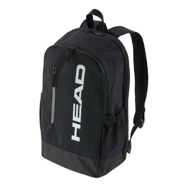 【ラケット収納可】ヘッド(HEAD) 2025 Base ベース バックパック 17L 261235-11VN ブラック(25y6m)