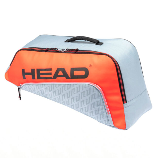 ヘッド(HEAD) 2021 ジュニア COMBI REBEL コンビレベル ジュニア用ラケットバッグ テニスバッグ 283481-GROR グレー×オレンジ(21y2m)