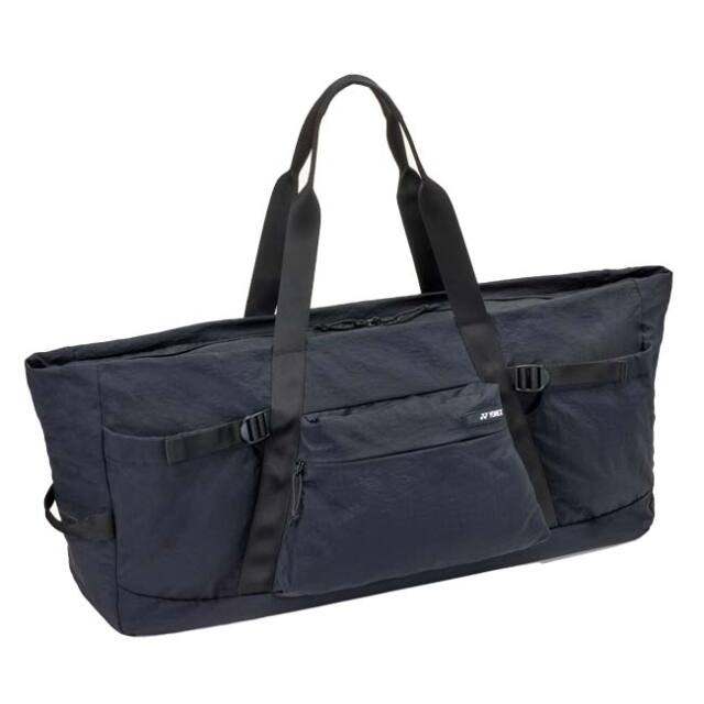 【２本収納】ヨネックス(YONEX) 2026 COMPACTシリーズ トートバッグ ワイド BAG2661W-007 ブラック(26y2m)