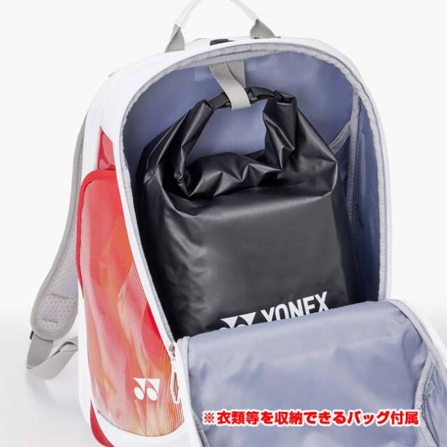 ラケット収納可】ヨネックス(YONEX) 2026 バックパック 25L スカッシュ