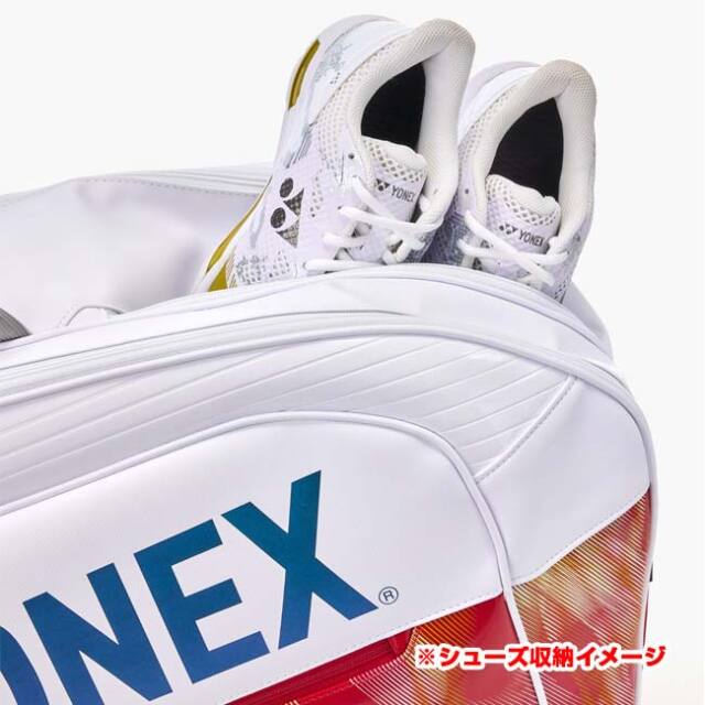 6本収納】ヨネックス(YONEX) 2026 ラケットバッグ6 スカッシュ