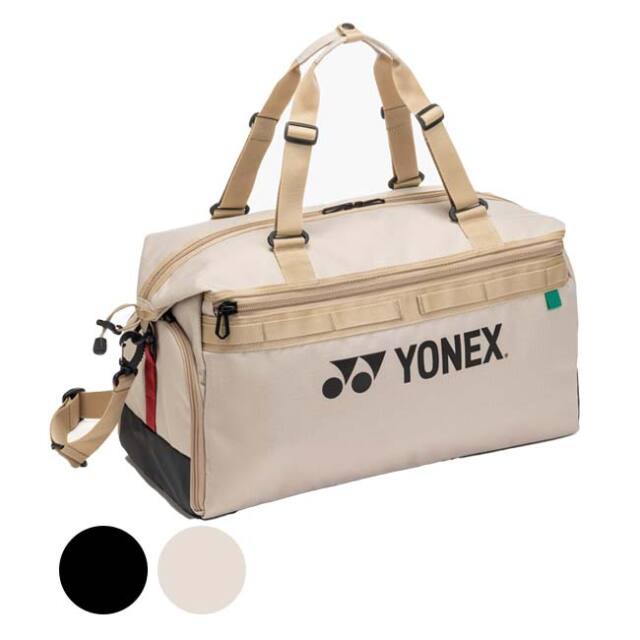 【ラケット収納可】ヨネックス(YONEX) 2026 ユニセックス ギアロジックシリーズ ボストンバッグ テニスバッグ ショルダーベルト付き BAG2626(26y1m)