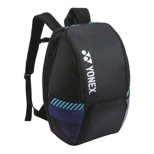 【ラケット収納可】ヨネックス(YONEX) PROシリーズ バックパックB 30L テニスバッグ BAG2408B-076 ブラック×シルバー(25y11m)
