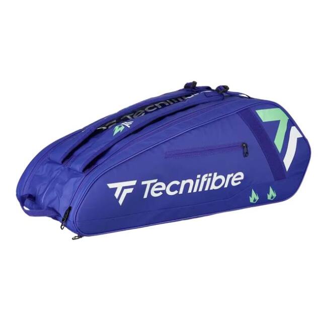 【１２本収納】テクニファイバー(Tecnifibre) TOUR ENDURANCE ツアー エンデュランス ID イガ＆ダニール 12R ラケットバッグ 40TOURID12 ブルー(26y9m)