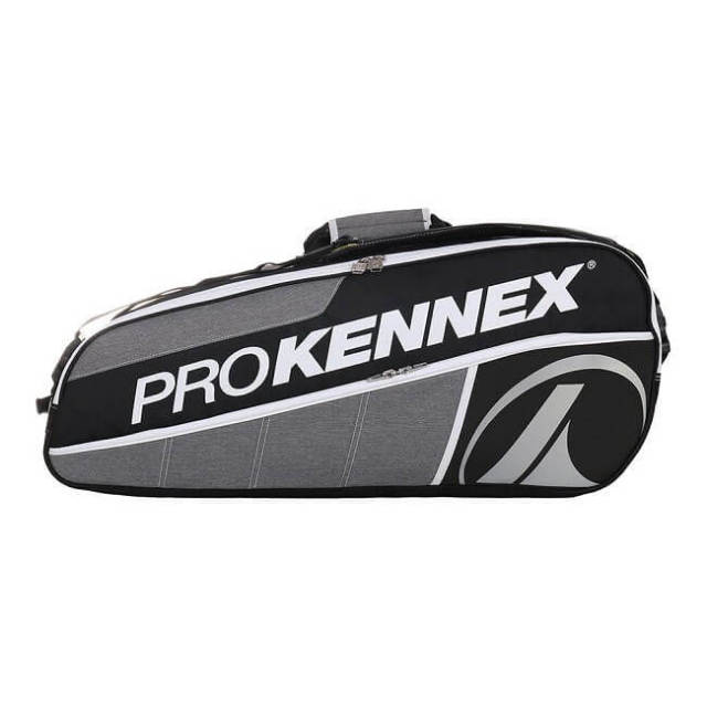 [9本収納]プロケネックス(ProKennex) Qギア ラケットバッグ グレイ AYBG1801(19y3m)