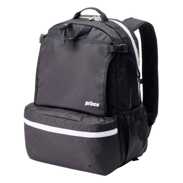 【ラケット収納可】プリンス(Prince) 2026 AT Series バックパック テニスバッグ AT573-230 ブラック×ホワイト(26y2m)