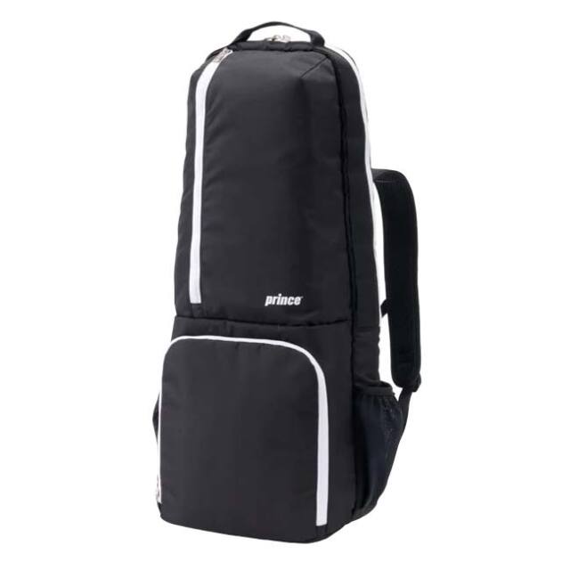【２本収納】プリンス(Prince) 2026 AT Series ラケットバッグ2本入り 縦型 テニスバッグ AT572-230 ブラック×ホワイト(26y2m)