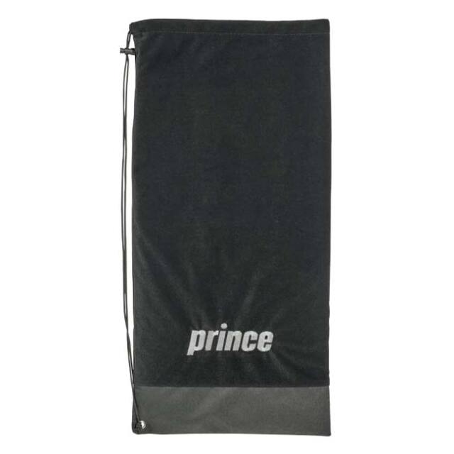 【２本収納】プリンス(Prince) スリングバッグ ラケットバッグ ラケットケース 巾着タイプ ワンショルダー PR900-165 ブラック(26y2m)