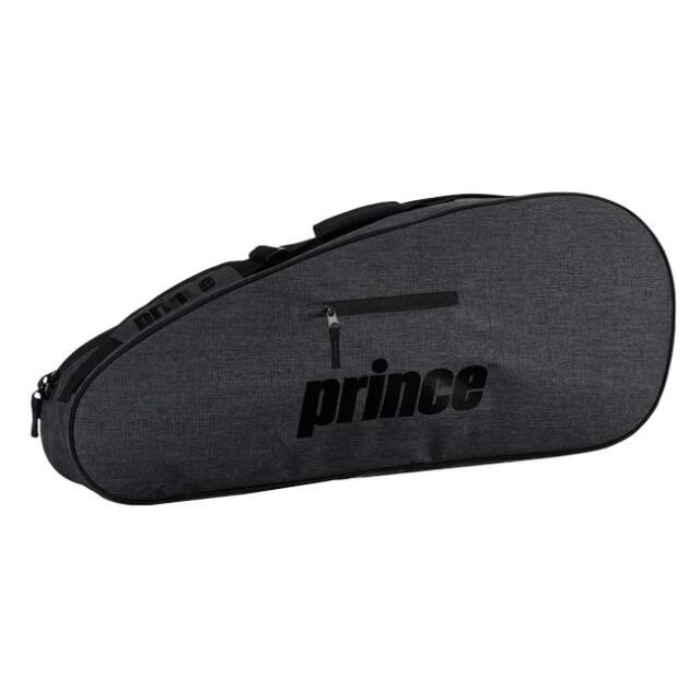 【３本収納】プリンス(Prince) Essentials エッセンシャルズ ラケットバッグ 3PK テニスバッグ ワンショルダータイプ 6B021111ST グレー(26y1m)