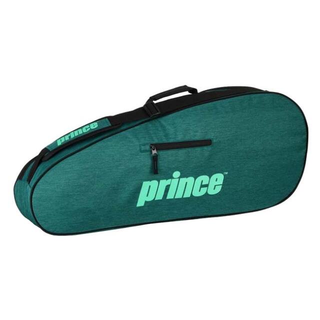 【３本収納】プリンス(Prince) Essentials エッセンシャルズ ラケットバッグ 3PK テニスバッグ ワンショルダータイプ 6B021654ST グリーン×ミント(26y1m)