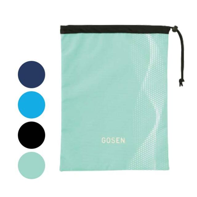 半額！売切り終了！大特価】ゴーセン(Gosen) 2025 UTILITY SERIES シューズケース 巾着タイプ BA25USC(25y10m)