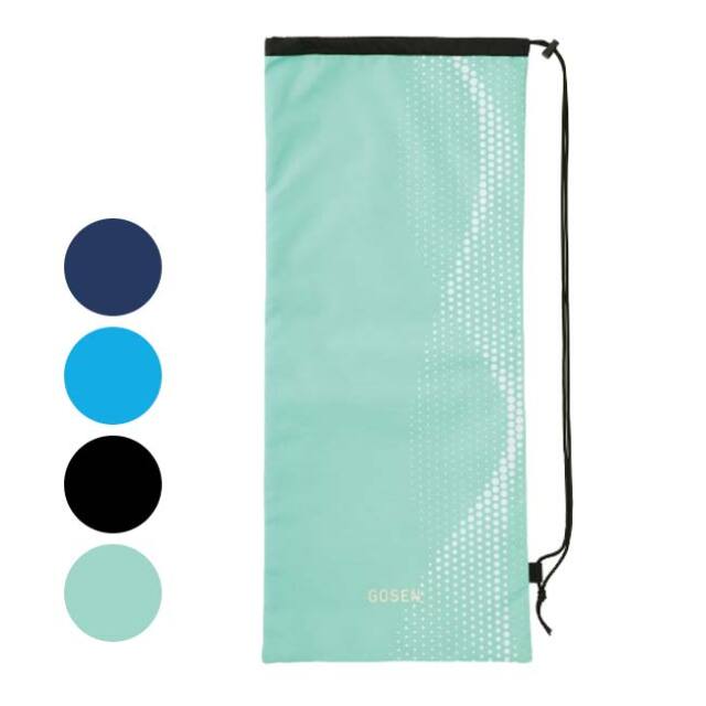 在庫処分特価40%OFF】【２本収納】ゴーセン(Gosen) 2025 UTILITY SERIES ラケットケース 巾着タイプ ワンショルダーバッグ BA25URC(25y10m)