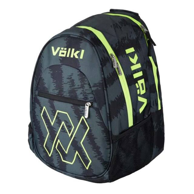 【ラケット収納可】フォルクル(Volkl) 2025 ZEBRA TEAM ゼブラ チーム バックパック リュックサック 日本正規代理店品 V74443 ブラック×ネオンイエロー(25y3m)