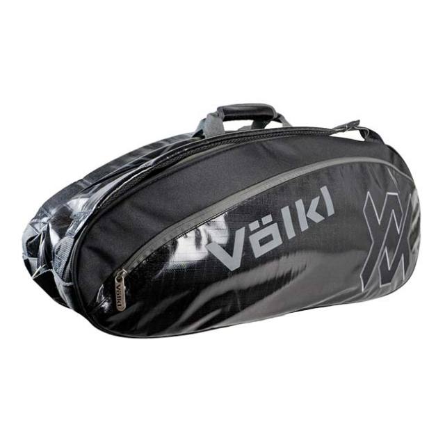 「９本収納」フォルクル(Volkl) PRIMO MEGA プリモ メガ ラケットバッグ テニスバッグ V72001-ブラック×チャコール(24y2m)
