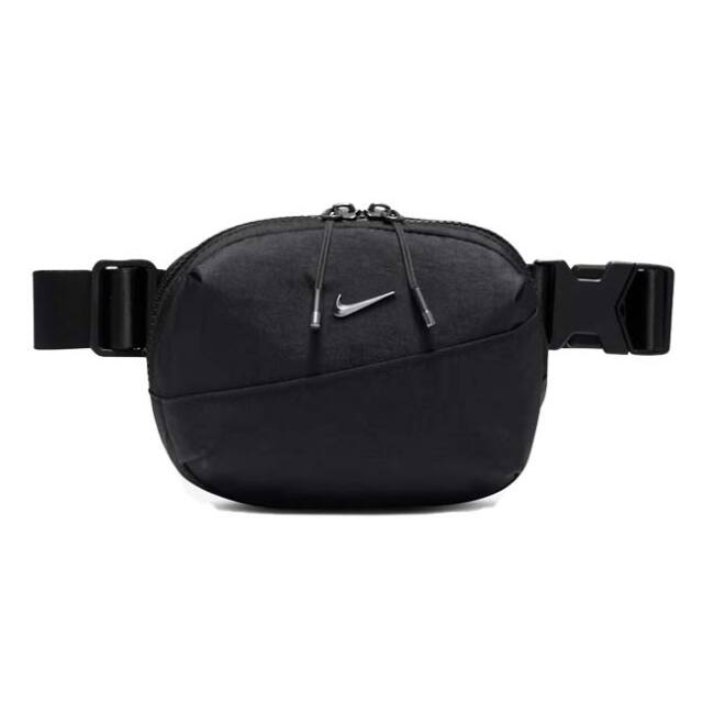 ナイキ(NIKE) 2025 HO ユニセックス Aura オーラ クロスボディバッグ 2L ウエストバッグ HM6120-013 ブラック×ガンメタル(25y12m)