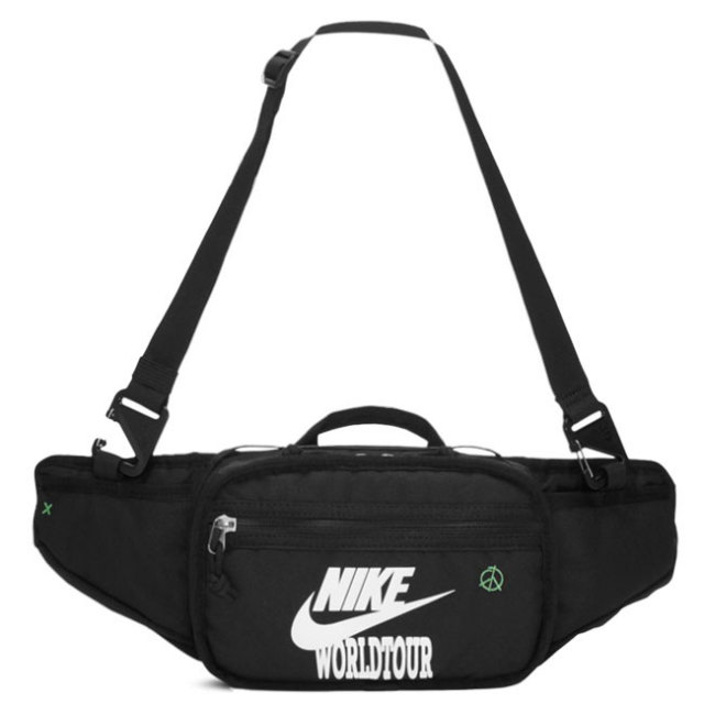 在庫処分特価 ナイキ Nike Rpm スミット World Tour ショルダーバッグ ウェストバッグ ヒップバッグ ボディバッグ ウエストポーチ Dh3079 010 ブラック ホワイト 22y4m