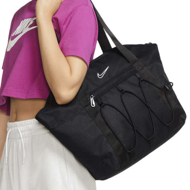 ナイキ Nike レディース One ワン トレーニング トートバッグ Cv0063 010 ブラック 21y8m