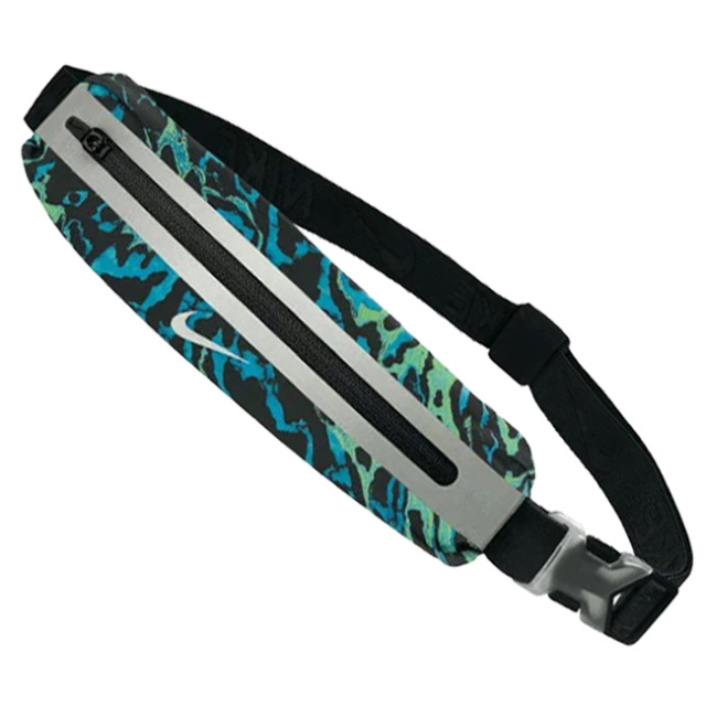 ナイキ Nike ユニセックス スリム ランニング ウエストパック2 0 ウエストポーチ Nos Rn8036 974 セルリアン ブラック 21y4m